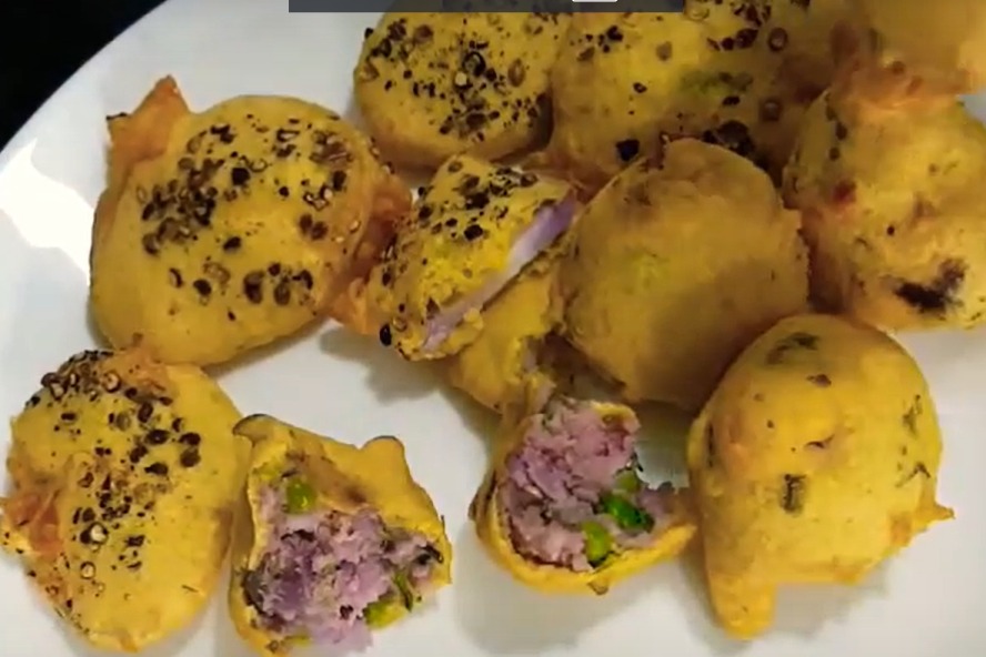 ફરાળી રતાળાના પકોડા