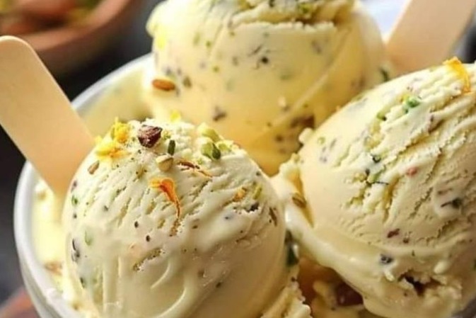Mava Badam Ice Cream