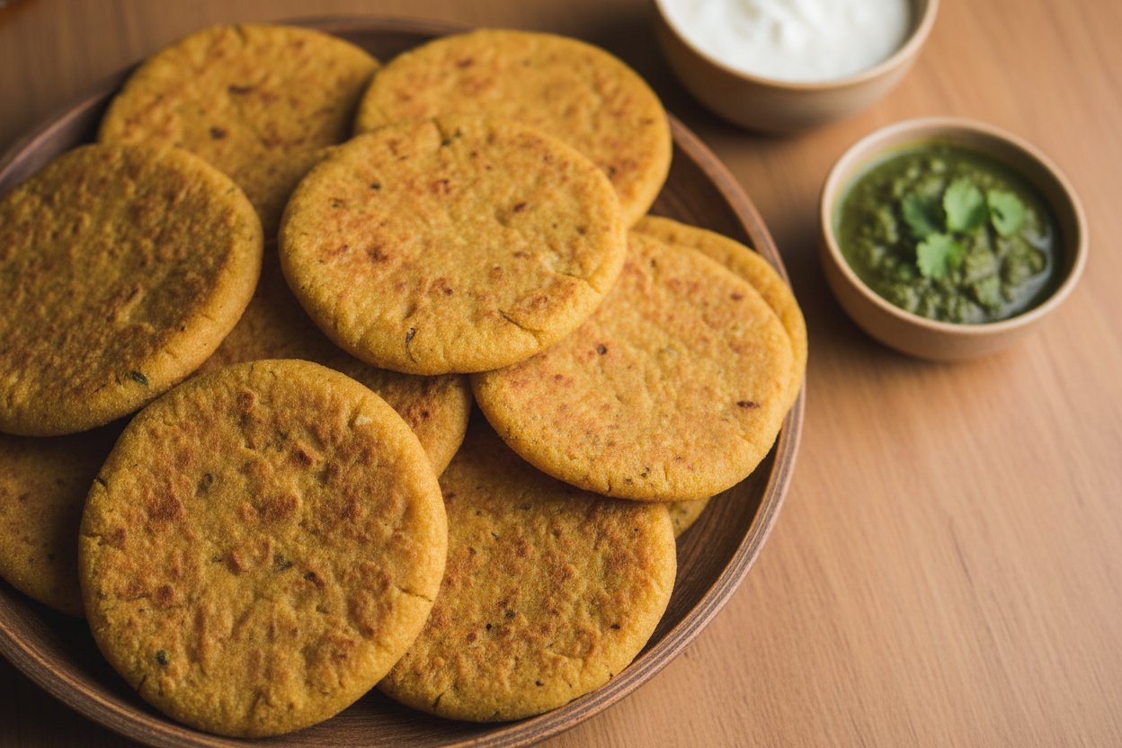 ફરાળી રાજગરા થેપલા